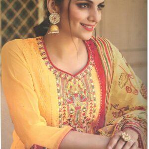 PURE GEORGETTE EMBRIODERY WORK SUIT